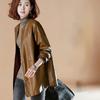 Autumn Winter New Fashion Leather Women Jacket Coat Plus Size 6xl Black Clothes
