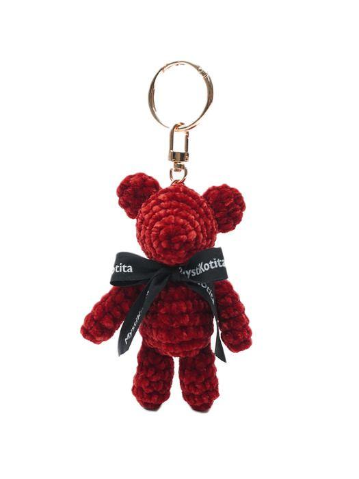 MystiKotita Mini Dori Gomdori Keyring - Red