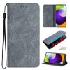 Strong Magnetic Phone Flip Case Cover for iPhone Samsung Xiaomi Embossed Totem PU Leather Card Slots Wallet Case with Lanyard