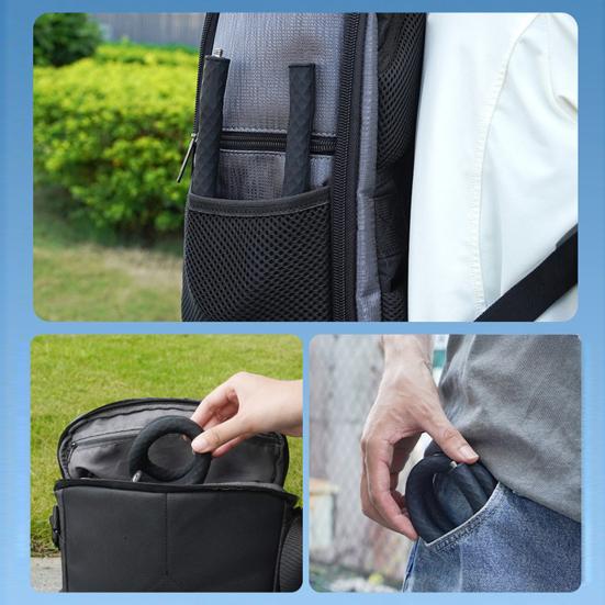 Yousheng Flexible Tripod for DJI Osmo Pocket 3/Action 4 Bendable Octopus Legs with Secure Grip Versatile Mount for Vlogging Skateboarding