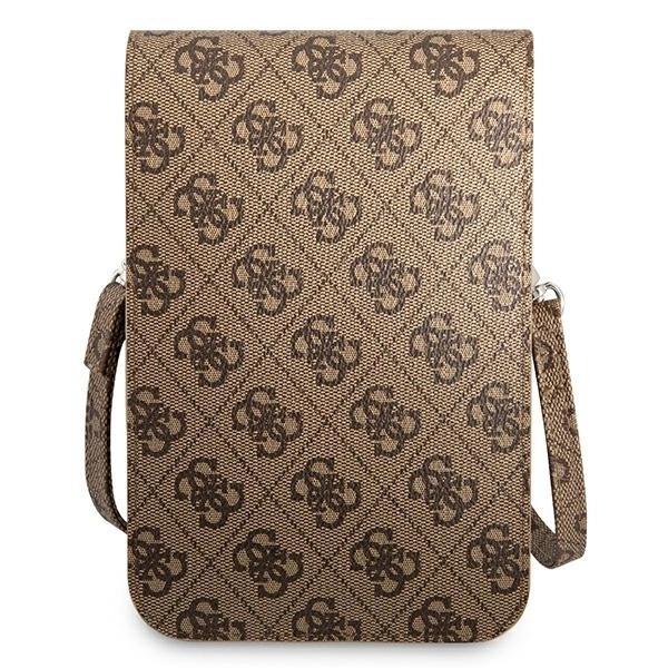 Guess Handbag Guwbp4Tmbr Brown/Brown 4G Triangle