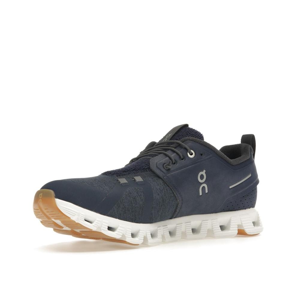 On Running Cloud 5 Terry Midnight White Men Sneakers 3MD30220692