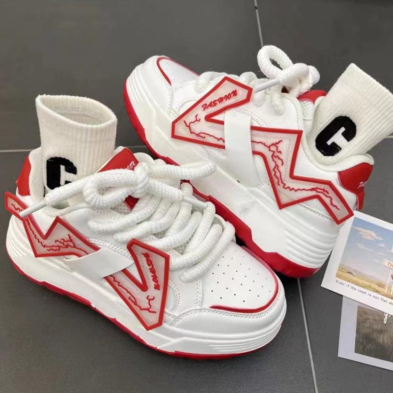 Ins style national trend нишевая высококачественная белая обувь для женщин осень новая повседневная универсальная спортивная обувь для хлеба