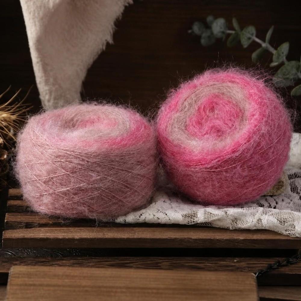 50G Soft Texture Crochet Yarn Organic Cotton Blend Hand Knitting Yarn For Sweater Scarf Hat