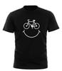 Велоспорт RLTW Cycle Smile - Мужская Забавная Новинка Топ Подарок Футболка Все Размеры