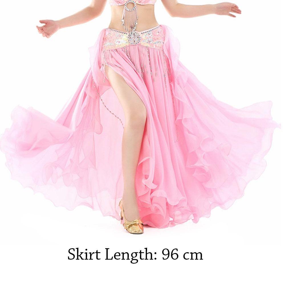 Tassels Sequins Sun Skirt Belly Dance Skirt Show Costumes Spanish Skirt Dancing Skirt