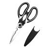 Bone Meat Household Vegetable Walnut Kitchen Chicken Shears Cutter Scissors  Tool CDN