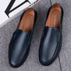 Boat Shoes Mens Shoes Lightweight Leather Casual Loafers Man Fashion Moccasins Driving Footwear Slip On Men Shoes Flat Designer