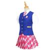 Live Action Movie Barbie Uniform Princess College Uniform Delancey Bri Dress Costume