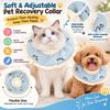 Blue Pet Protective Collar Sponge Elizabeth Circle Durable Pet Nursing Ring  Rabbit