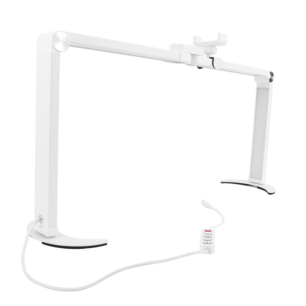 Складная лампа для маникюра Nail Tech Lamp 3200K to 5600K с регулировкой яркости LED 2000LM 35W Настольная лампа для маникюра и наращивания ресниц