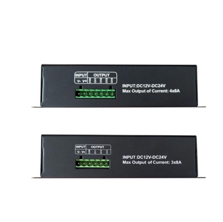 DMX512 RGB LED Controller: 3-Channel Constant Voltage Decoder for Stage Lighting