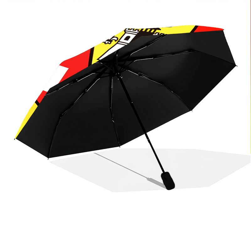 Узор RC Lens, автоматический складной зонт, портативная и складная конструкция, 8 спиц, рождественский или праздничный подарок.