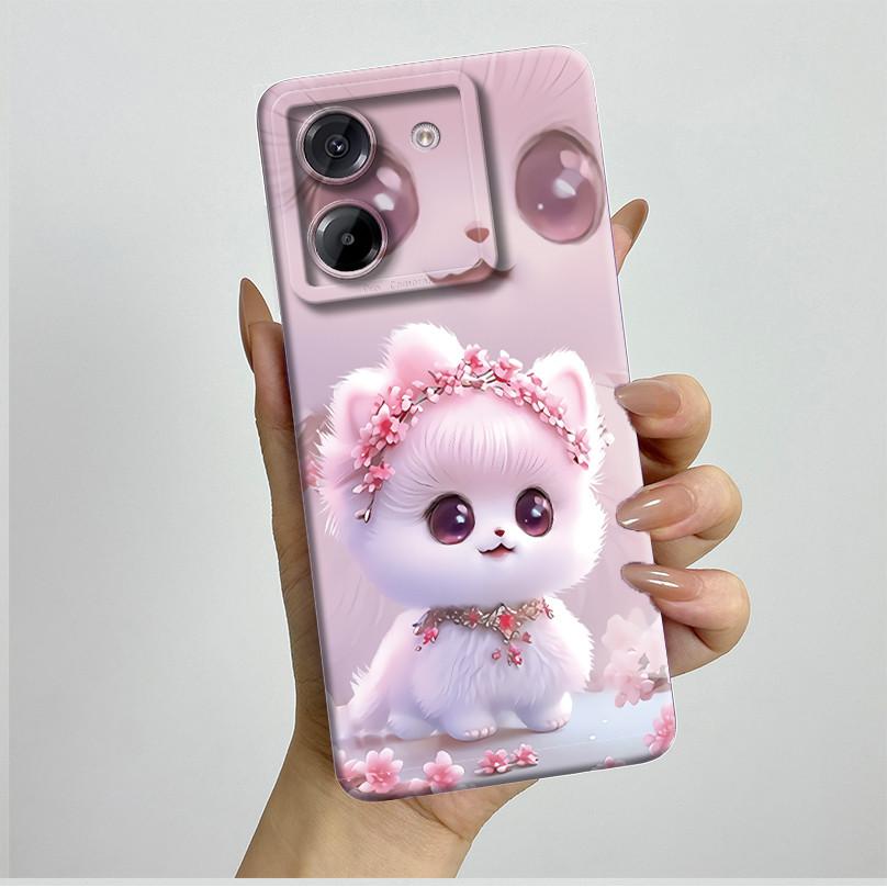 For Xiaomi Poco M7 Pro 5G Case Aesthetic Butterfly Flower Silicone Soft Shockproof Coque Cover For XiaomiPocoM7Pro Fundas Bumper