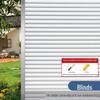 Electrostatic Glue-Free Privacy Window Film: Light-Transmitting, Heat-Insulating, Anti-Peeping Imitation Blinds.