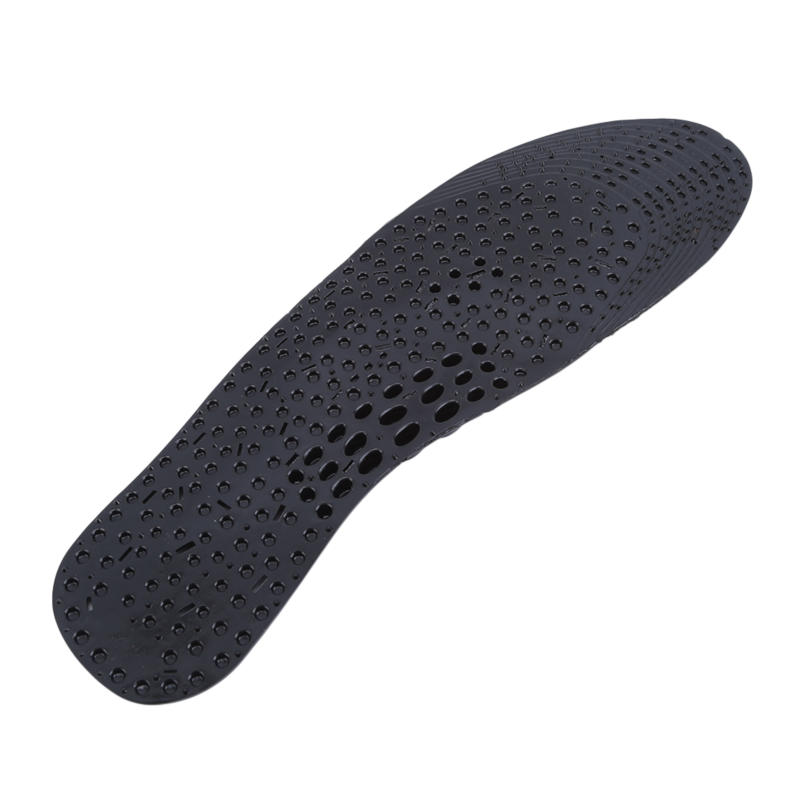 1 пара массажных стелек, акупрессура с отрицательными ионами, для ухода за ногами, дышащая стелька