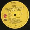 [Preloved] The Rolling Stones - TATTOO YOU | Vinyl Record Obi | Shipped from Japan | USED