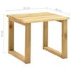 Sun Lounger Table 30 x 30 x 26 cm Pressure Treated Pine Wood