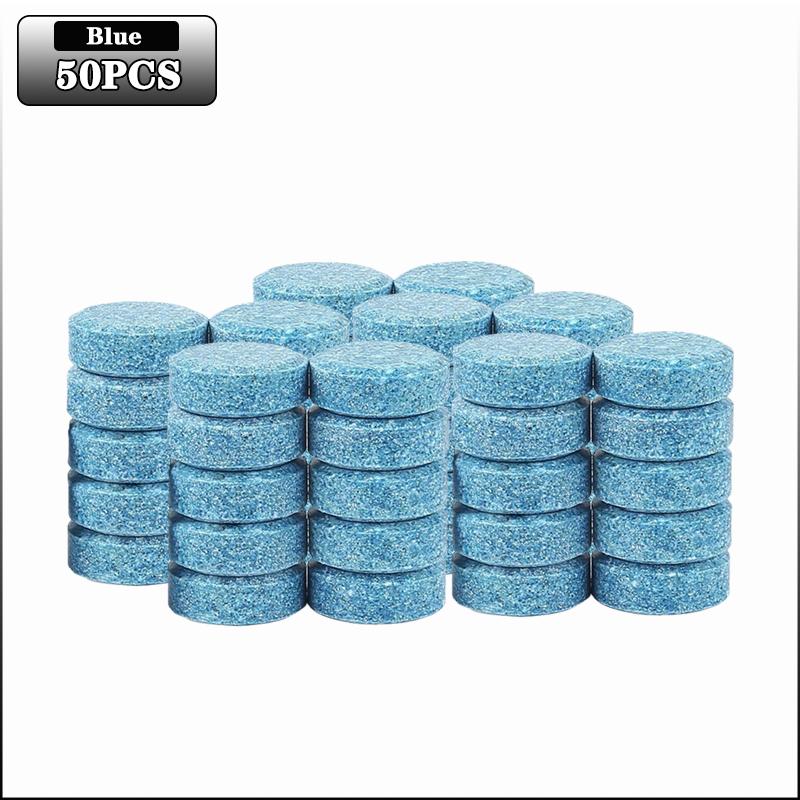 Таблетки для чистки автомобильных стекол Очиститель автомобильных стекол Твердые пенные таблетки для стеклоочистителей Таблетки для автомобильной пены Твердый очиститель для стекол