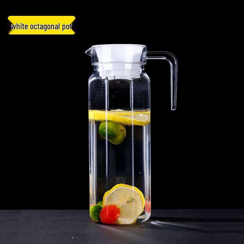 Lu Feng Lai Octagonal PC Plastic Transparent Cold Water Pitcher