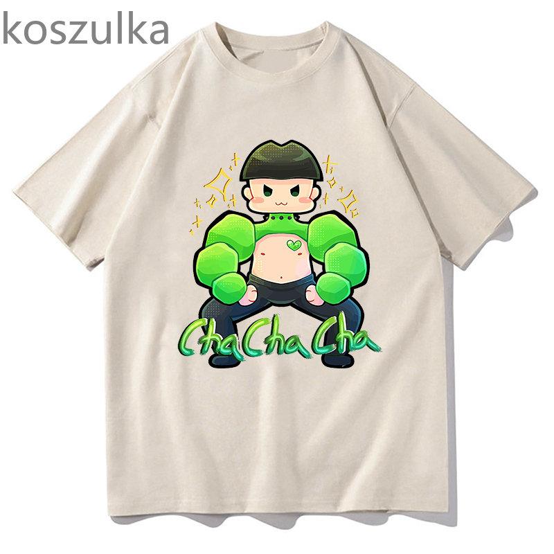 Унисекс Käärijä Cha Cha Cha Финляндия Евровидение 2023 Футболка Kaarija Женские футболки с рисунком Забавная музыкальная футболка Одежда Уличная одежда Топы