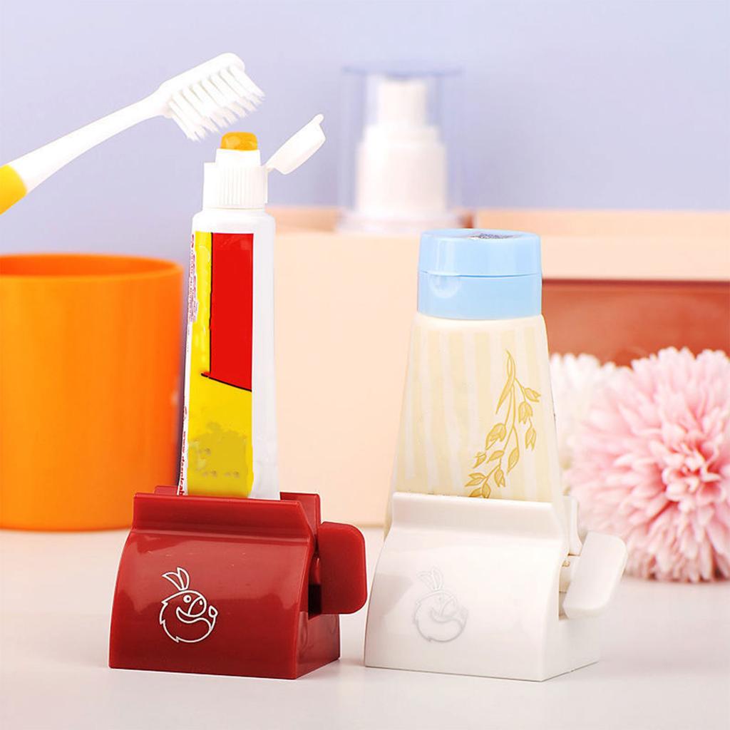Toothpaste Squeezer Device Multifunctional Dispenser Holder Facial Cleanser Clip Manual Lazy Tube Tool Press Bathroom