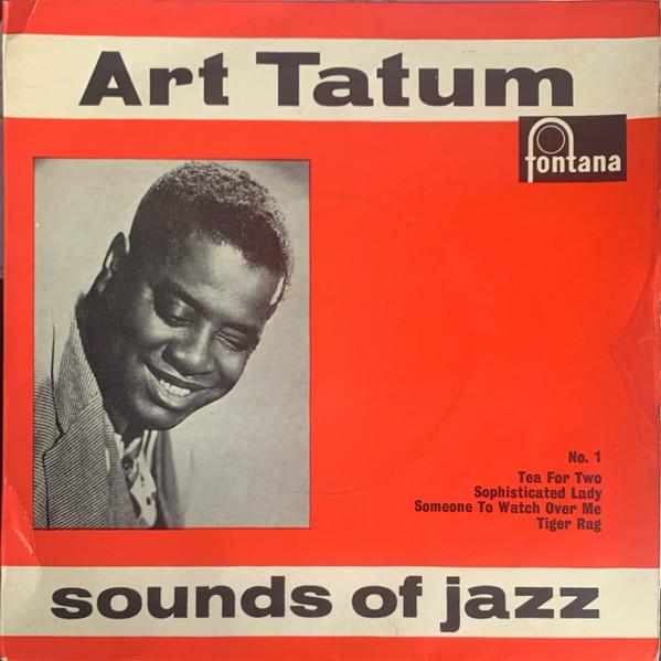 7-дюймовая пластинка АРТ ТАТУМ Звуки Джаза №. 1 TFE17235 Fontana UK Jazz Б/У