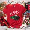 Забавная рождественская женская футболка с милым котом, какая рождественская елка, топы Y2k, футболки с коротким рукавом Ulzzang Harajuku, женская эстетическая одежда