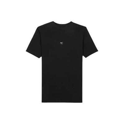 1017 Alyx 9SM Yoga Series SS24 Свободный однотонный повседневный пуловер с круглым вырезом Футболка с короткими рукавами Топы унисекс Черный DR5356-010