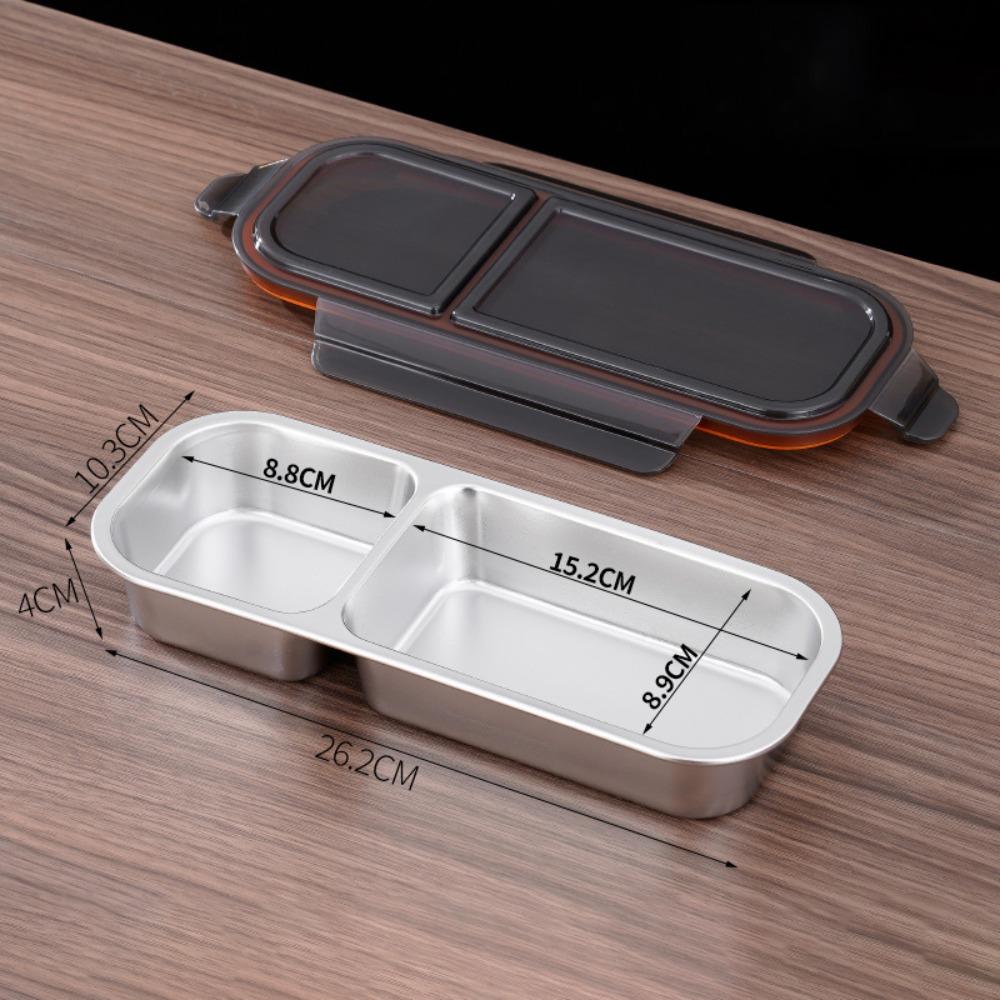 Leak-proof Food Storage Container 2/3 Grids Fruit Food Fresh Box  Kids Gift