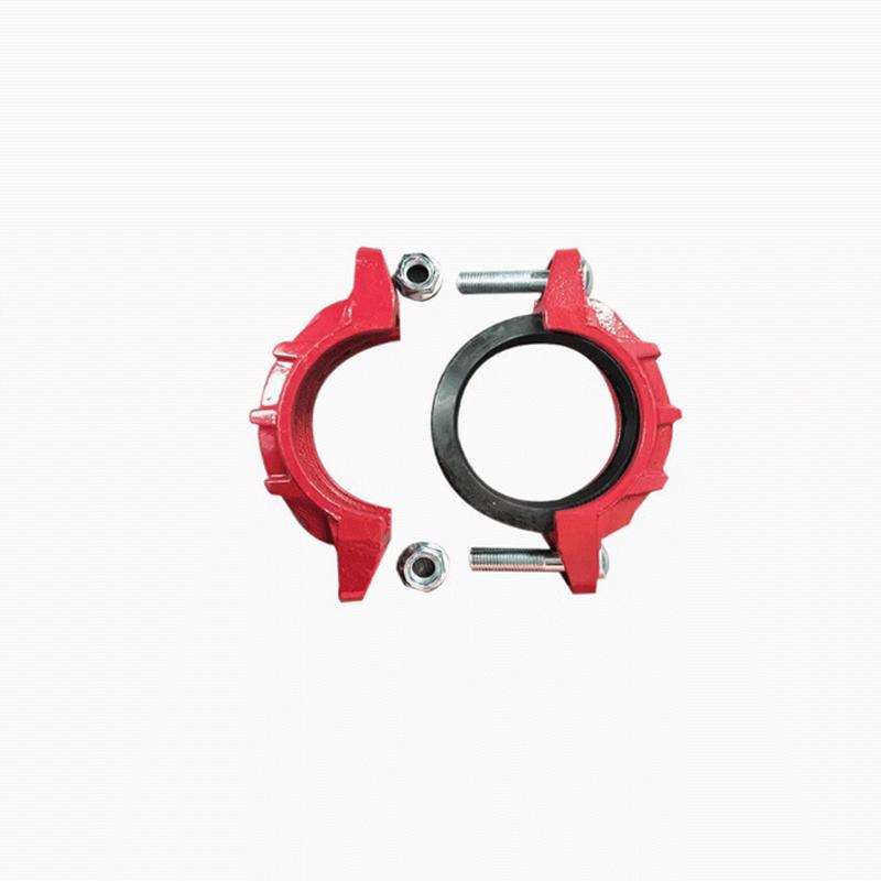 High-Pressure Grooved Cast Steel Pipe Clamp