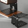 Desktop Speaker Stands With Reinforced Metal Base Stability For Enhances Audios Equipment Protections Space Efficiency