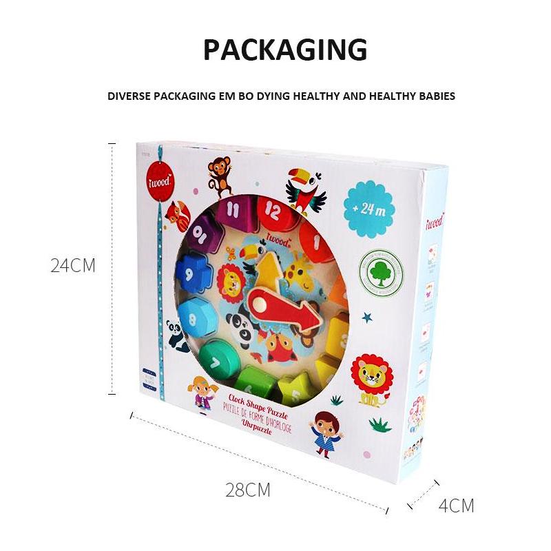 Конструктор Часы Игрушка для Детей / Цифровая Образовательная Игрушка для Раннего Обучения / Набор Бусин для Распознавания Времени