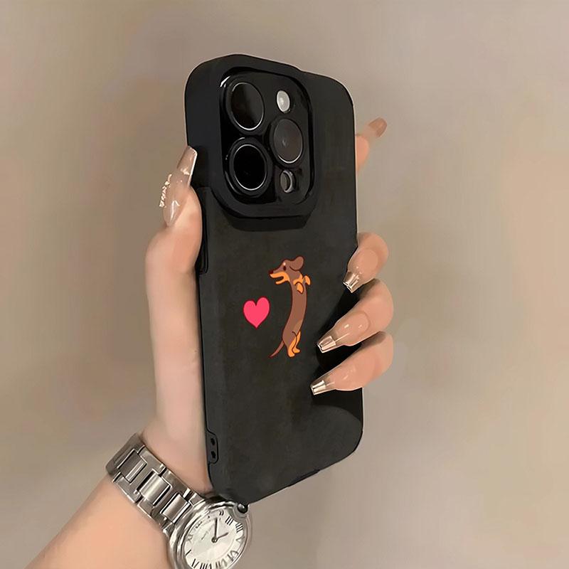 Забавный чехол для телефона с принтом астронавта, противоударный, для iPhone 17 16 Pro 15 14 13 12 11 Pro Max Air X XR XS Max, кожаный, мягкий