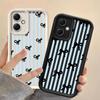 Чехол для Xiaomi Poco F8 X3 NFC C61 X3 Pro C51 C50 Чехол для телефона Модный полосатый бант