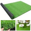 Artificial Grass Carpet, Easy Install Plastic Synthetic Turf Mat, Perfect for Balcony Decor, Greenery Replacement, 10mm Fiber Height, 30 Density