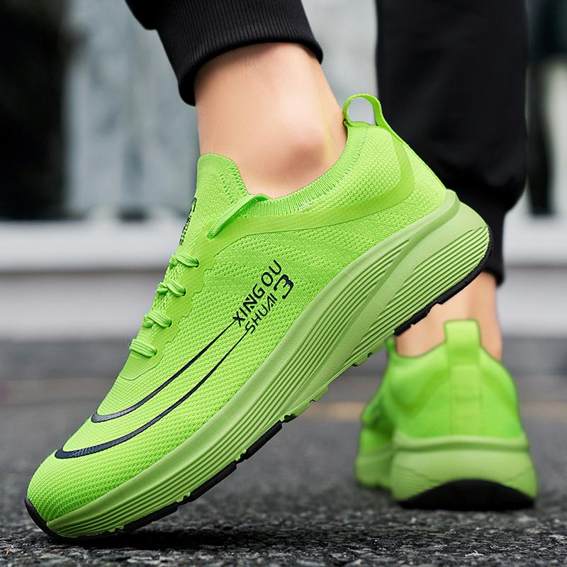 TUINANLE Повседневная мужская обувь из сетки Легкая дышащая Вся модная Студенческая Обувь для бега Путешествий Уличные спортивные кроссовки