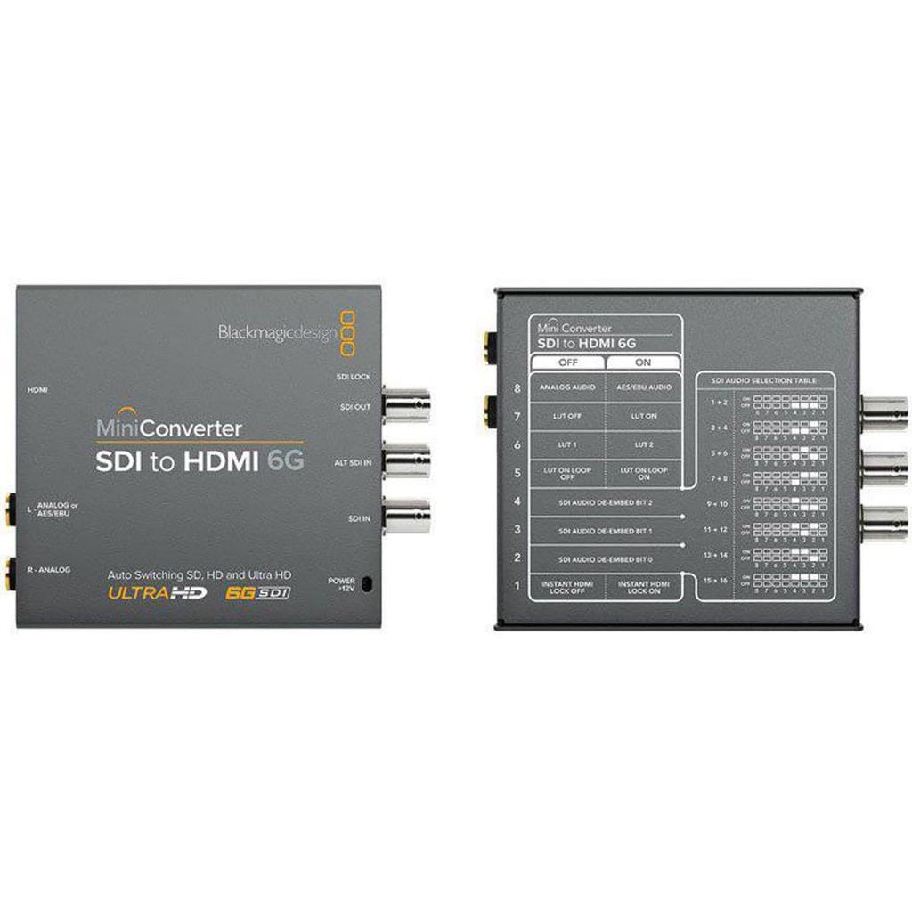Blackmagic Design Мини-конвертер HDMI в SDI - 6G.