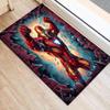 1pc Iron Man Pattern Area Rug Soft Flannel Floor Mat for Living Room,Office,Bedroom and Carpet,Sofa Coffee Table Floor Mat