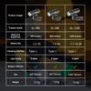 Bike Front Light Xl1200 Waterproof Type-C Rechargeable Front Lamp Bicycle Light Aluminum Ultralight