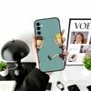 Beavis & B-Head Phone Case For Samsung Galaxy A73,A72,A71,A70,A53,A52,A51,Soft Silicone Black Cover