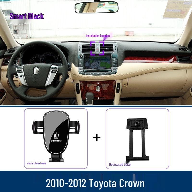 Toyota Crown Phone Holder Clip-On for Car Navigation
