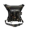 Punk Locomotive Chain Waist Packs Unisex Retro Moto & Biker Rivet Fashion Outdoor Waist Bag Women Men Shoulder Bags