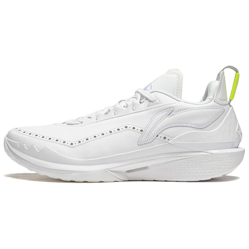 Li-Ning JB2 White Leather Men Sneakers Jimmy-White ABAT081-12