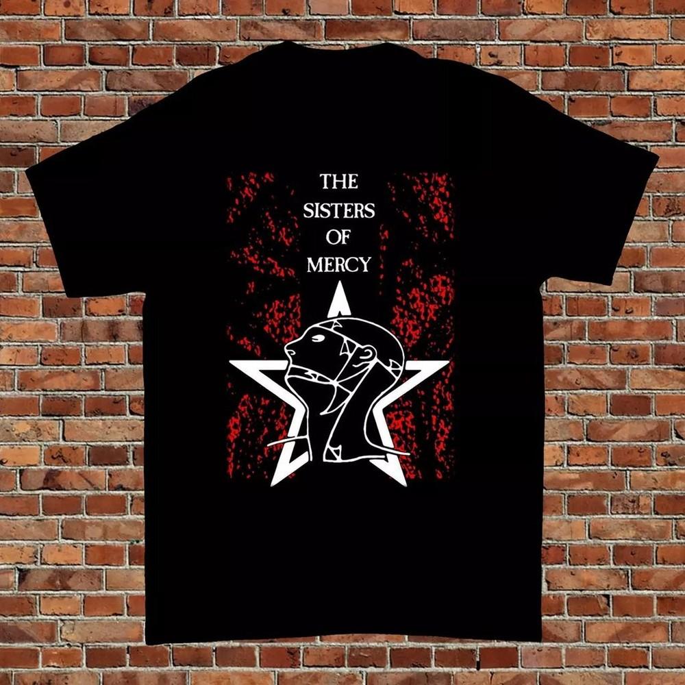 The Sisters Of Mercy Первая и Последняя и Всегда Хлопковая Унисекс Футболка S-5XL GS105 Унисекс Футболка