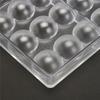 Gift Polycarbonate 24 Half Ball DIY Hard Chocolate Mold Candy Maker Cake Mousse Mould Baking Tool