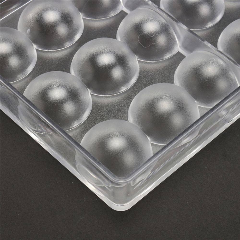 Gift Polycarbonate 24 Half Ball DIY Hard Chocolate Mold Candy Maker Cake Mousse Mould Baking Tool