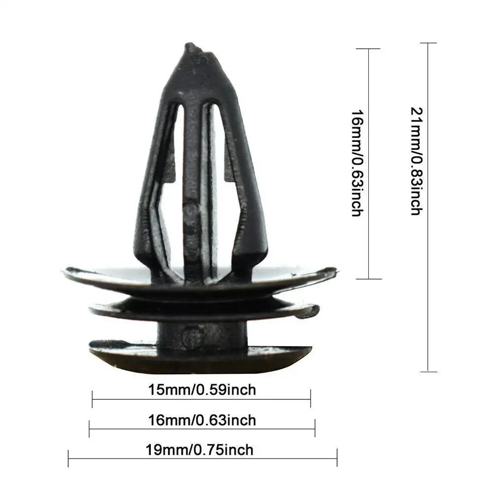 10 шт. автомобильная дверная обшивка панели карты клипсы авто пластиковые заклепки крепеж для MG ZS 2017-2021 MG 3 2018-2021 10116060 авто крепеж