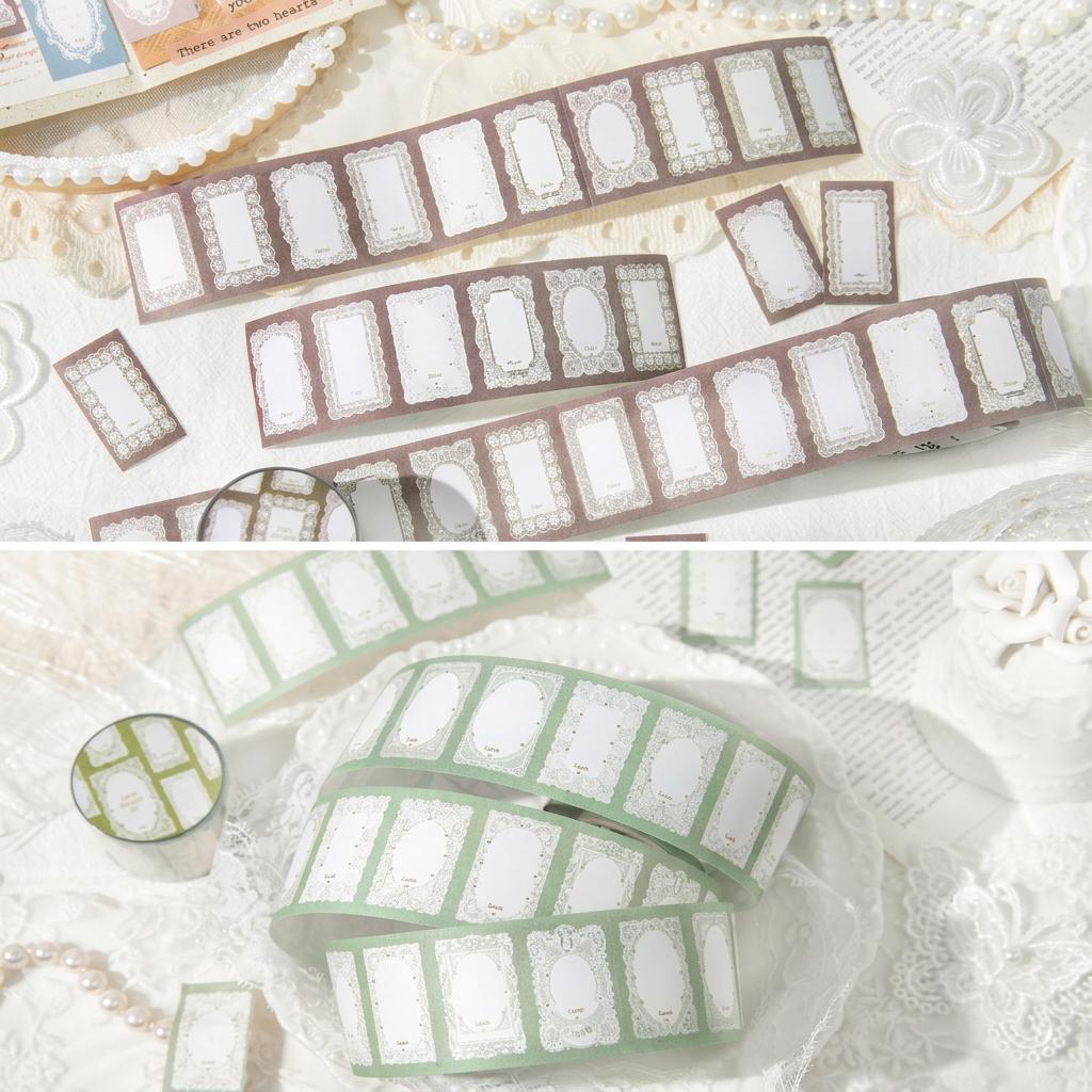 Journal Decorative Tape Classic Scrapbooking Embellishments Diy Handcraft Tape Retro Vintage Lace Tape For Scrapbooking Diary