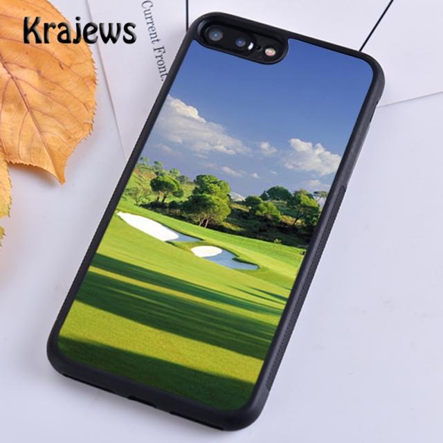 Krajews Golf Course Field Phone Case Cover For iPhone 17 Air 16 15 14 plus 11 12 13 pro max coque Shell Fundas
